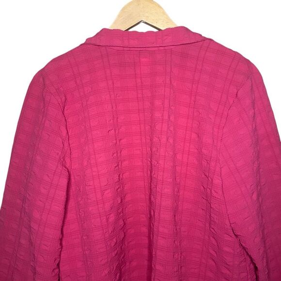 The Travel Collection Pink Long Sleeve Blazer With Inner Size M/L Barbiecore - Picture 5 of 15